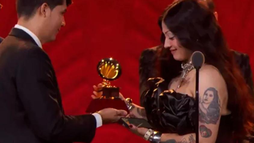 Mon Laferte gana el premio Grammy Latino a Mejor Álbum Alternativo