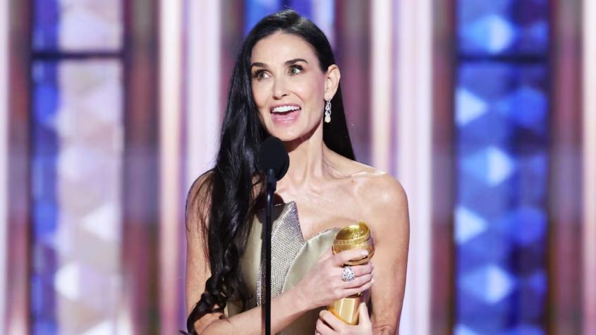 A los 62 años: Demi Moore consigue su primera nominación a los Oscars por 'La sustancia'