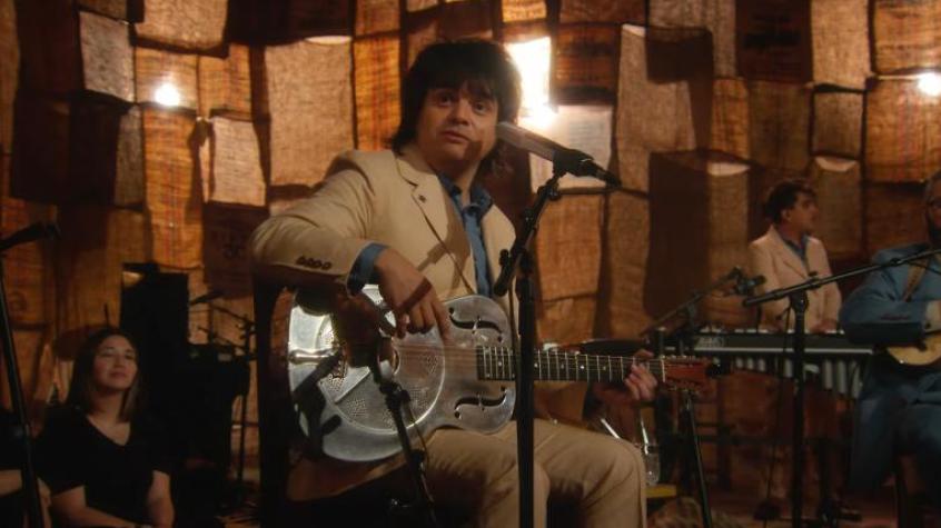 Francisco Durán en MTV Unplugged de Los Bunkers