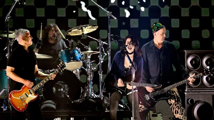 Nirvana se reúne en concierto solidario para afectados por incendios en Los Ángeles
