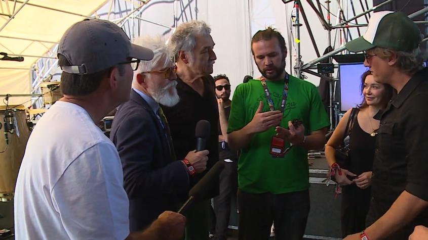 El día que Marcelo Comparini y Federico Sánchez llevaron conciencia ambiental a Lollapalooza Chile