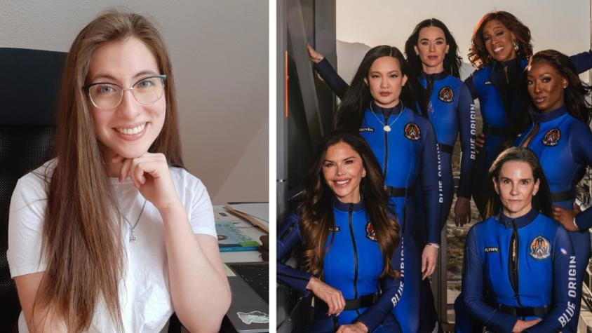 Astrónoma Teresa Paneque criticó viaje espacial que hizo Katy Perry con empresa de Jeff Bezos