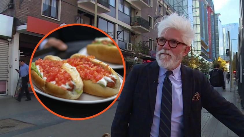 Marcelo Comparini y Federico Sánchez reviven la historia del completo chileno en histórica sanguchería de Las Condes 