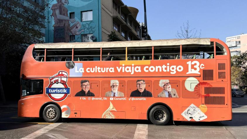 Bus Turistik con imagen de City Tour. Créditos: 13C