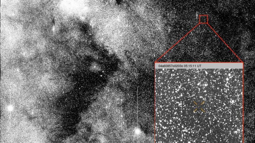 El cometa 3I/Atlas, detectado en julio de 2025. Imagen: NASA 