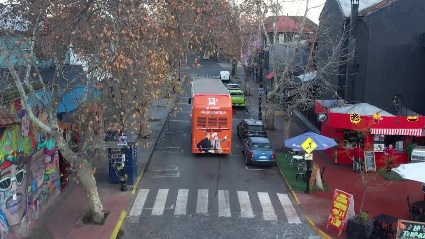 Desde Bellavista al Cerro San Cristóbal: City Tour explora Santiago desde el segundo piso del bus Turistik