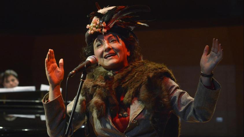 Ximena Rivas como La Desideria. Créditos: Centro GAM 