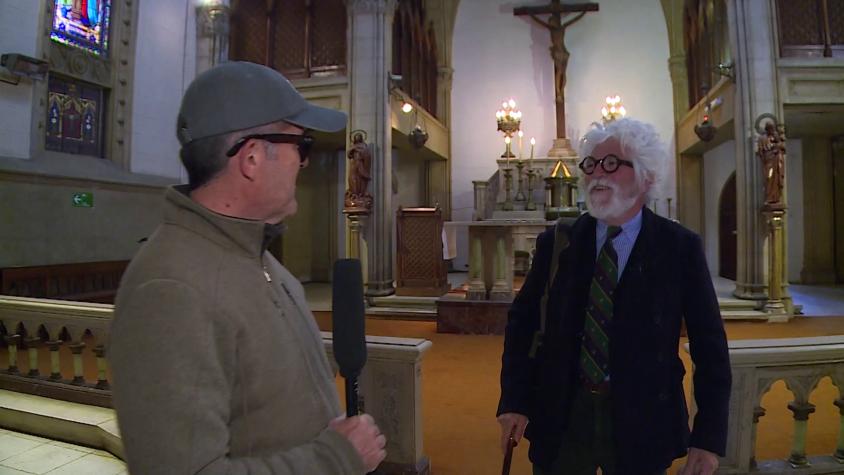 City Tour: Marcelo Comparini y Federico Sánchez visitan la Iglesia de la Congregación Esclavas del Sagrado Corazón de Jesús
