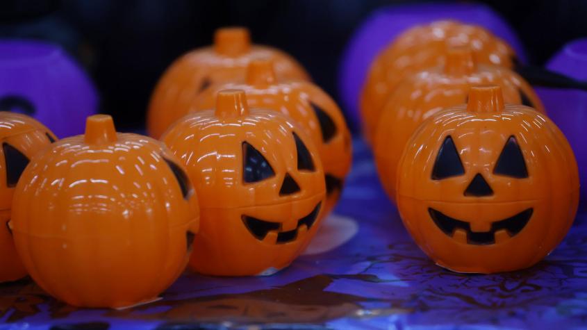 Cotillón de Halloween de pequeñas calabazas. Créditos: ATON