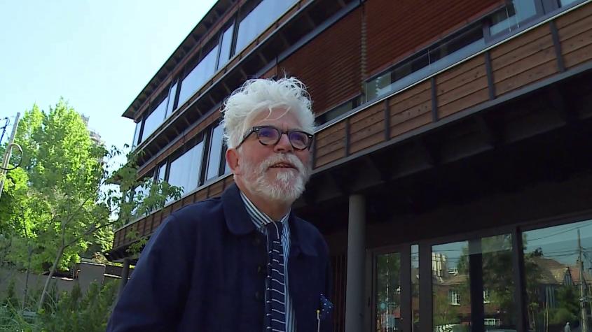 Marcelo Comparini y Federico Sánchez visitan el Burgos Net Zero, el primer edificio sustentable del país 