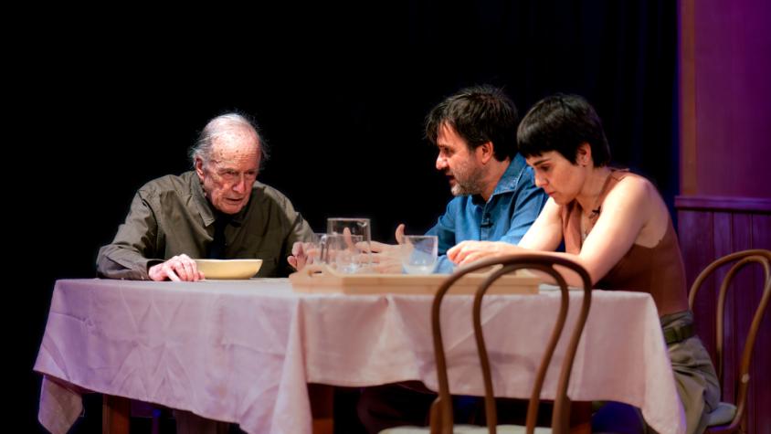 “Aquí me bajo yo”. Créditos: Teatro Zoco