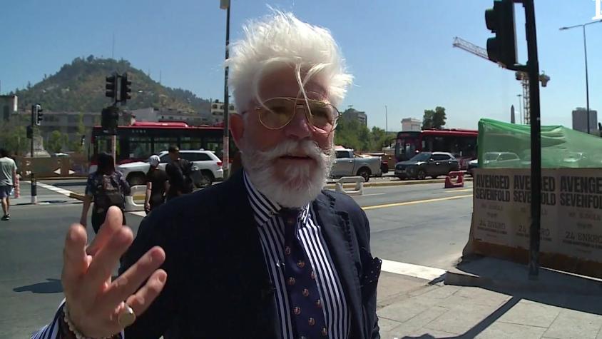 Marcelo Comparini y Federico Sánchez visitan Plaza Baquedano en plena remodelación