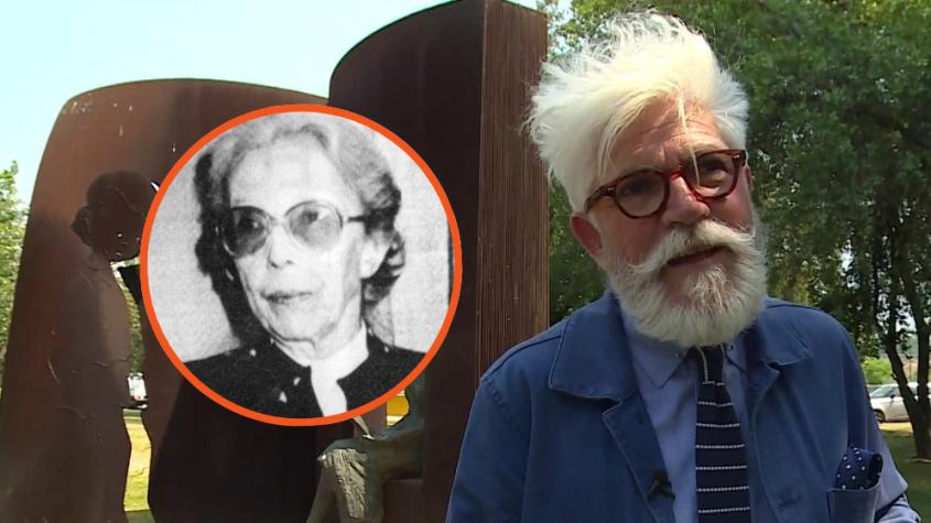 La escultura de Marcela Paz que sorprendió a City Tour en Vitacura