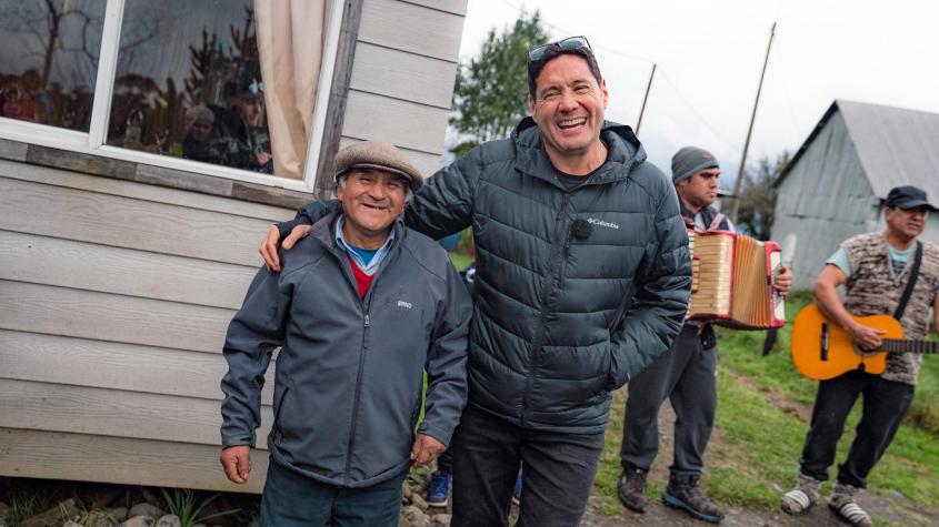 Pancho Saavedra en Lugares que hablan. Créditos: Canal 13