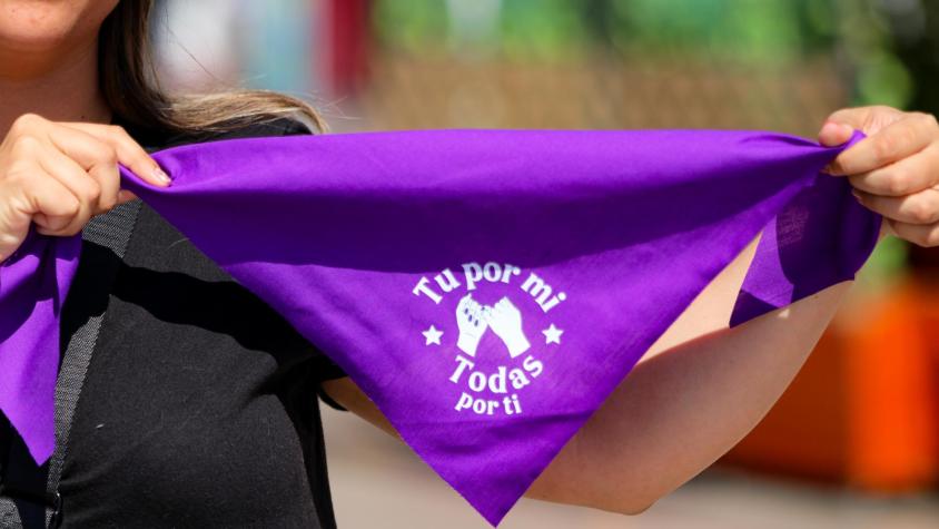 8M en Chile. Día de la Mujer. Créditos: Agencia UNO. 