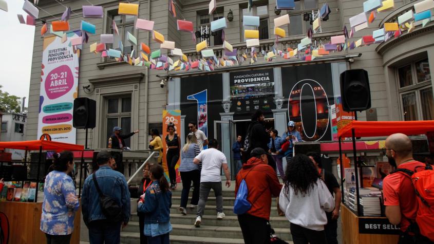 Festival Penguin Providencia. Créditos: Agencia UNO. 