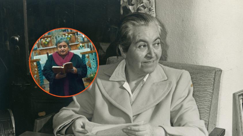 Gabriela Mistral. Créditos: Memoria Chilena