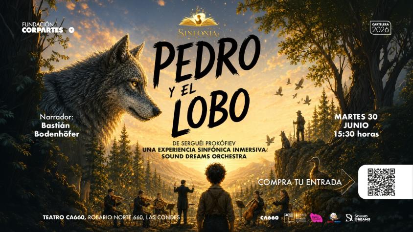 Teatro ca660 estrena Pedro y el lobo – érase una vez, sinfonía.