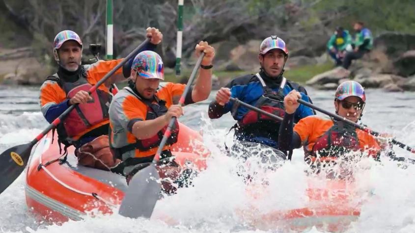 Pangal Andrade y su familia enfrentaron el Mundial de Rafting en Argentina en "El clan"