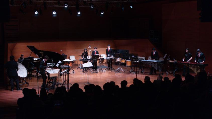 FOJI te invita a disfrutar de “Aires Nuevos”, el concierto gratuito de su Ensamble de Percusión.