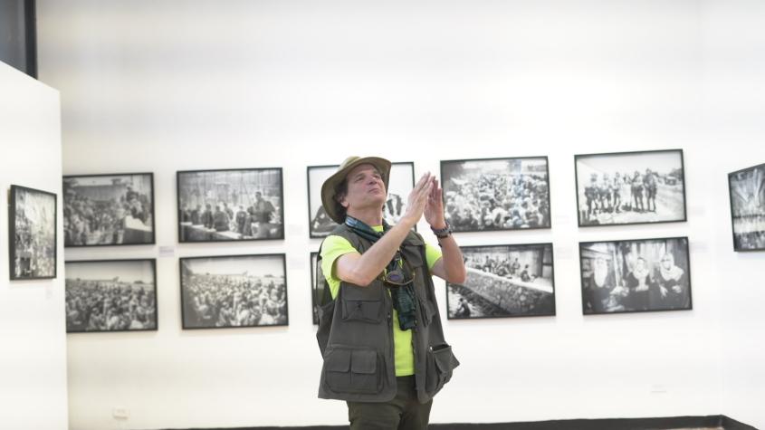 Jorge Said, inauguró en México su impactante exposición fotográfica "Mis Heridas de la Guerra"