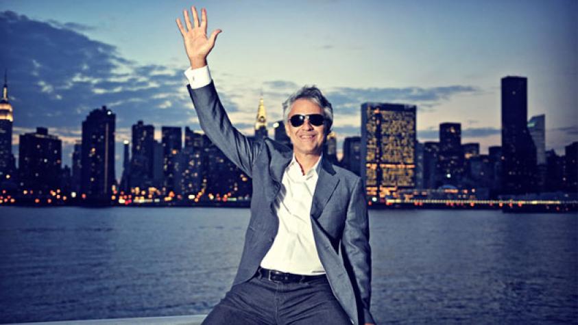 Concierto de Andrea Bocelli será realizado en Movistar Arena