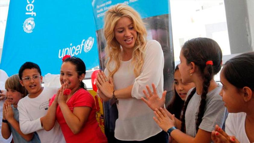 Shakira en Jerusalén