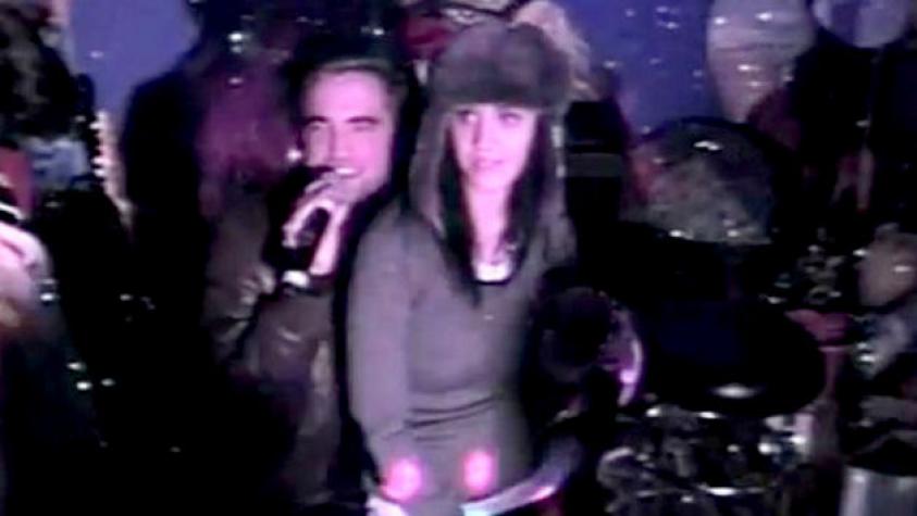 Revelan desafinado karaoke de Robert Pattinson junto a Katy Perry