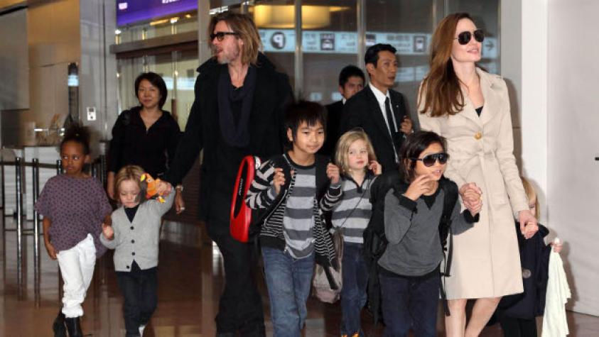 Angelina Jolie alimentó con larvas a sus hijos