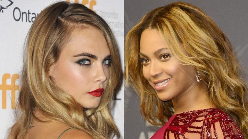 Beyoncé y Cara Delevingne ¿Juntas en el estudio?