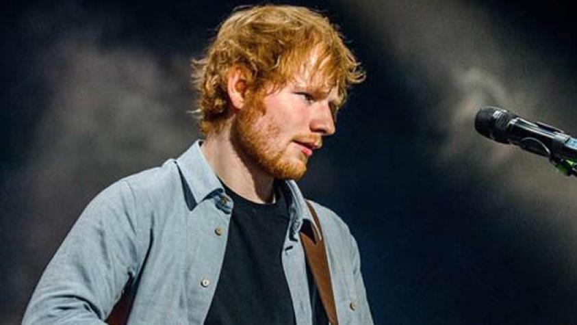 Fanáticos siguen a Ed Sheeran en Chile
