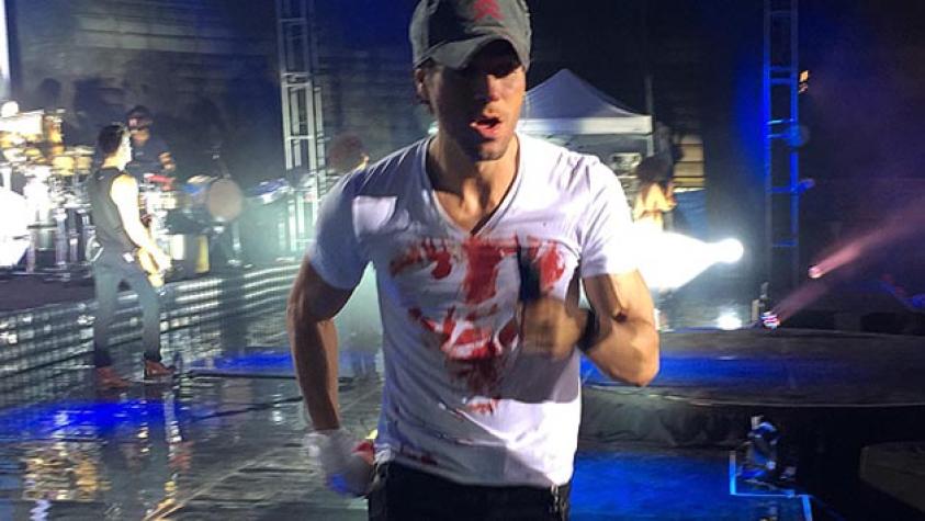 Enrique Iglesias deberá someterse a cirugía reconstructiva tras accidente con un dron