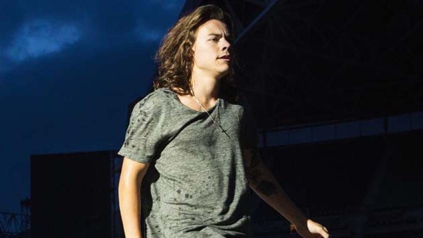 Harry Styles recibe doloroso botellazo en pleno concierto