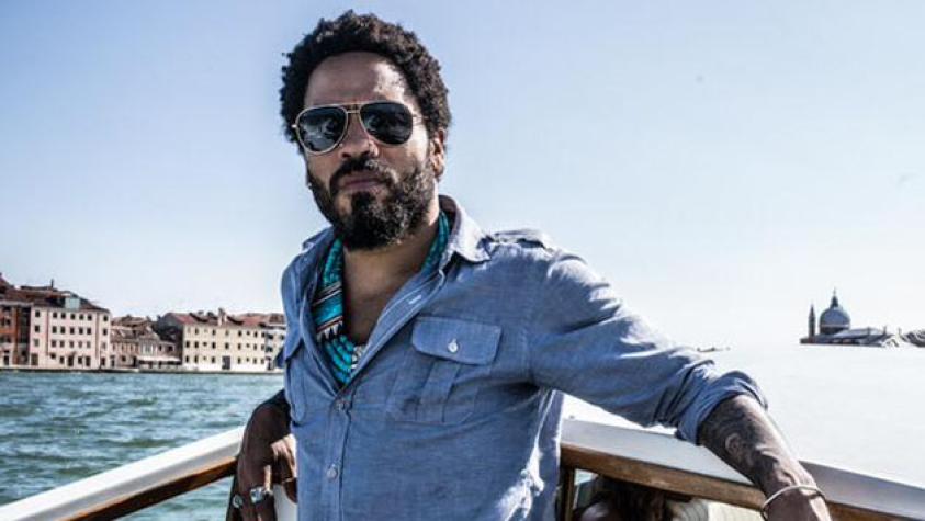 Lenny Kravitz tuvo una divertida reacción a su “percance”