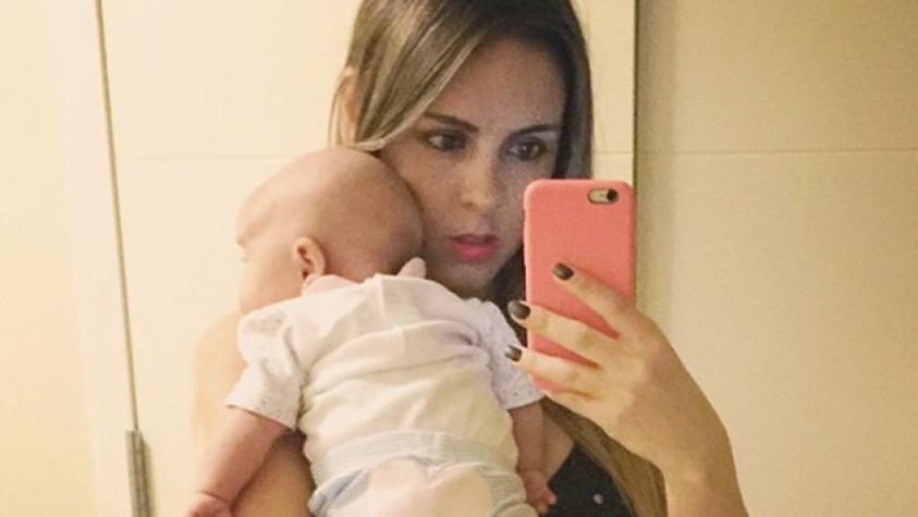 Maura Rivera responde a los que la critican por viajar con su guagua