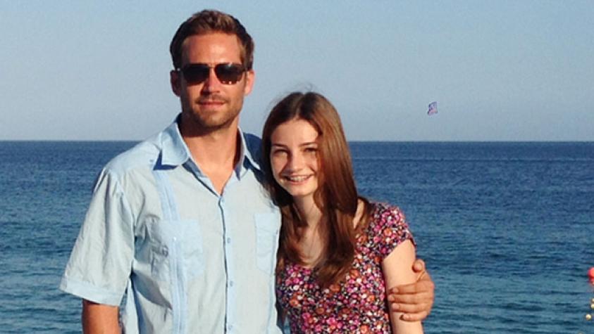 Hija de Paul Walker recuerda a su padre con tierna foto