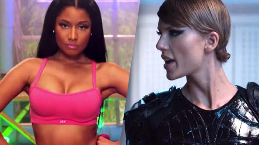 Nicki Minaj y Taylor Swift se enfrentan por nominaciones a los premios MTV