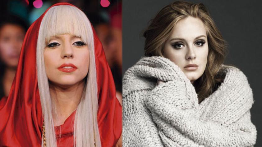Fans de Lady Gaga acosan a Adele