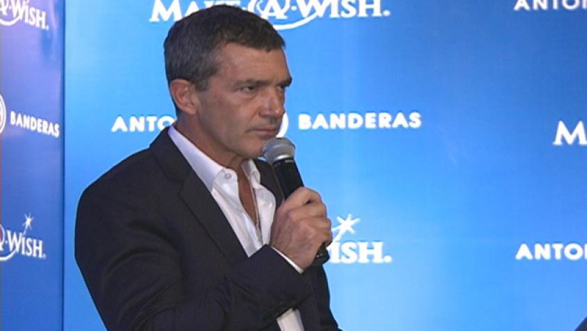 La filantrópica agenda de Antonio Banderas