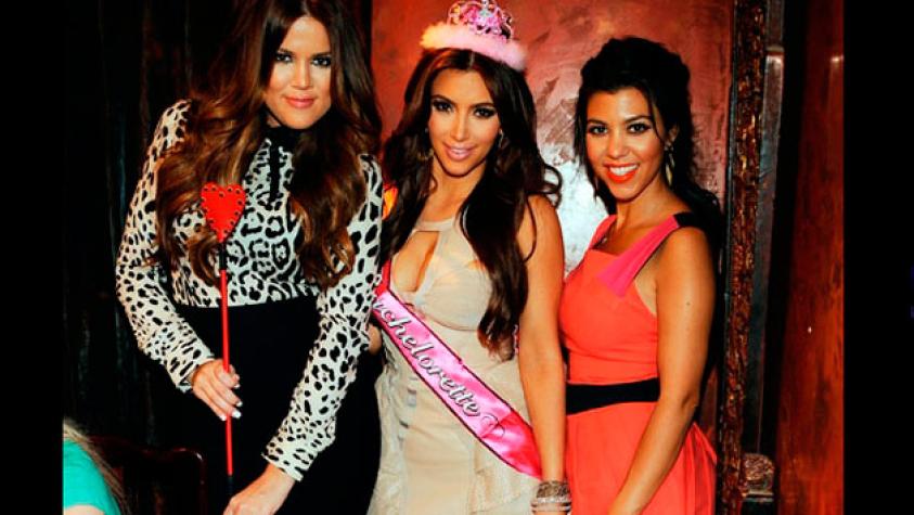 La despedida de soltera de Kim Kardashian