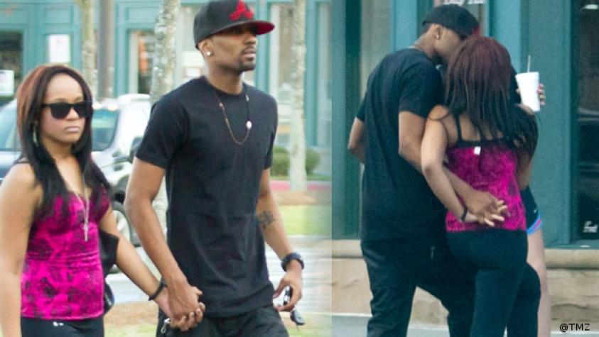 Hija de Whitney Houston sale con su hermano “adoptivo”