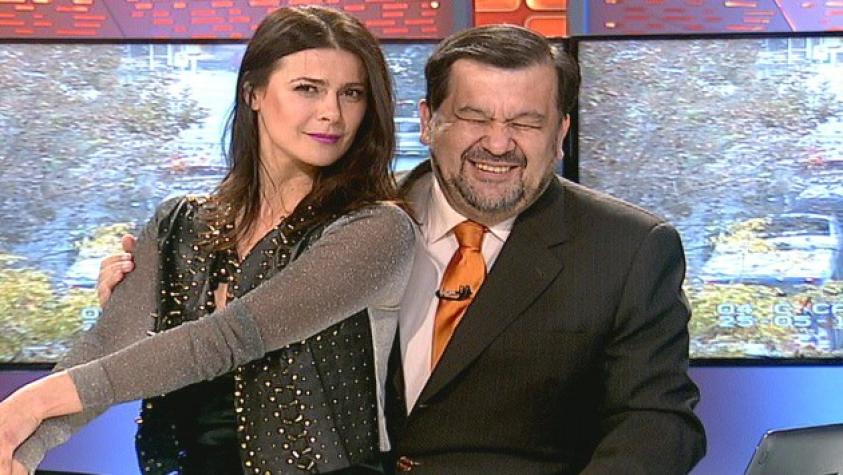 Tonka hizo sonrojar a conductor de "Tele 13 a la hora"