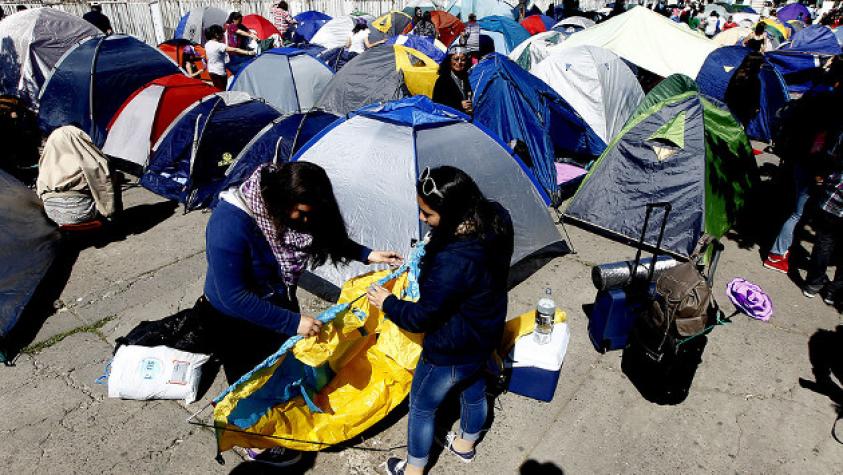 “Campamento Bieber” alberga a más de 5 mil fans