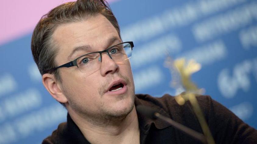 Matt Damon habla sobre actores homosexuales
