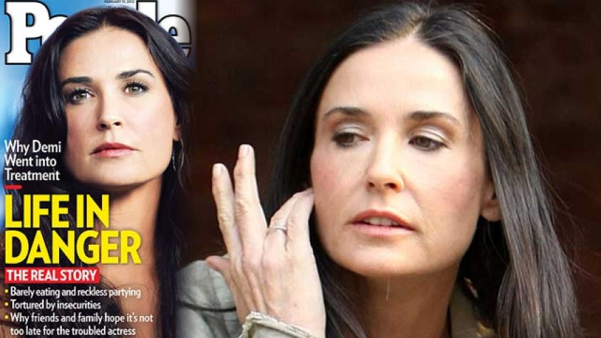 "Demi Moore siempre ha estado obsesionada con ser joven", según revista People