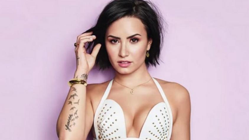 Demi Lovato presenta lo que sería la carátula de su nuevo disco