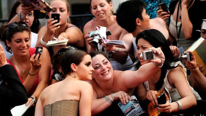 Emma Watson deslumbró en la alfombra roja