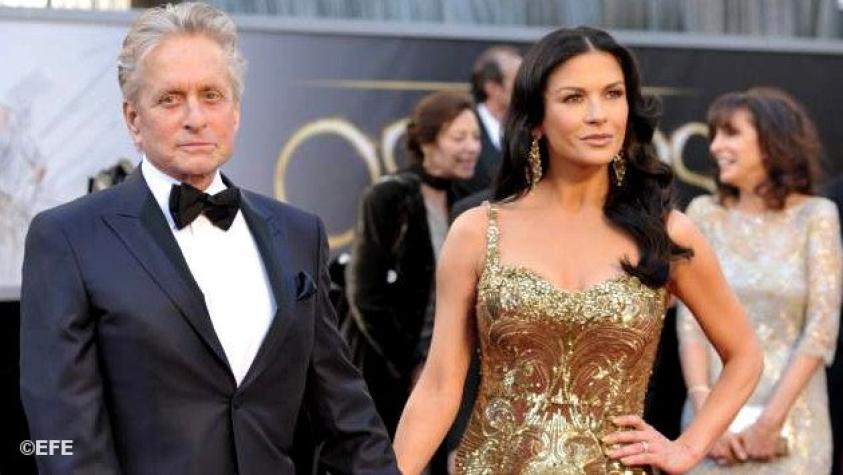 ¡Michael Douglas descartó rumores de divorcio!