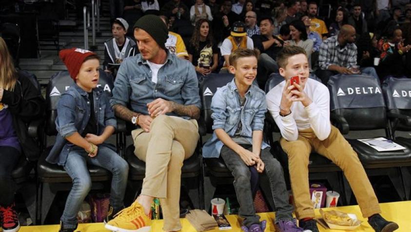 Familia Beckham hace sus maletas sin destino fijo