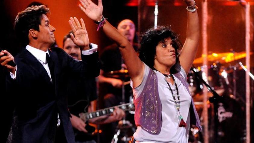 Histeria por Luis Fonsi y problemas de sonido con Rosana en imágenes